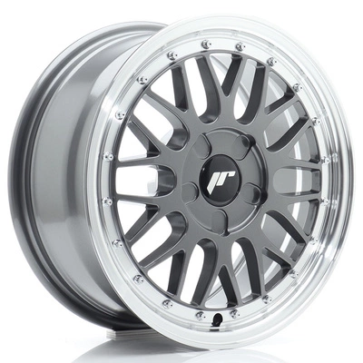 Felgi Japan Racing JR23 16x7 ET20-45 5H BLANK Hyper Gray w/Machined Lip