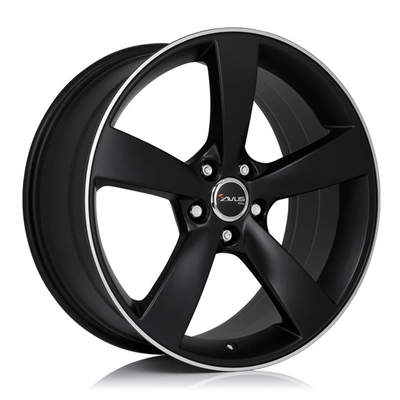 FELGI AVUS AF10 5x112 10x21 ET50 MATT BLACK POLISHED