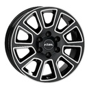 FELGI RIAL Transporter2 6x130 7x17 ET50 Diamond Black Front Polished