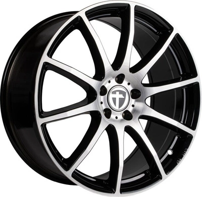 Felgi Tomason TN1 5x114.3 7x17 ET45 Black Polished