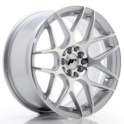 Felgi Japan Racing JR18 17x8 ET35 4x100/114 Silver Machined