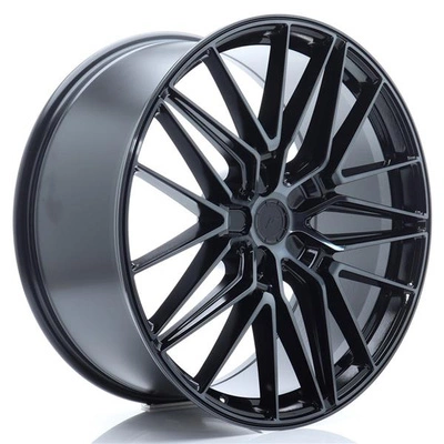 FELGI JAPAN RACING JR38 22x10 ET20-57 5H BLANK Black Brushed w/Tinted Face