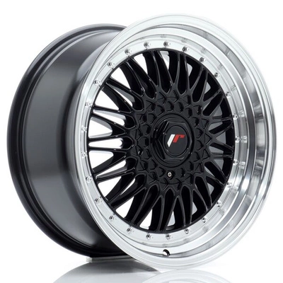 Felgi Japan Racing JR9 18x9 ET20-40 BLANK Gloss Black w/Machined Lip