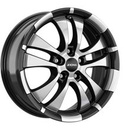 FELGI RONAL R59 5x100 7x16 ET38 Jetblack Front Diamond Cut