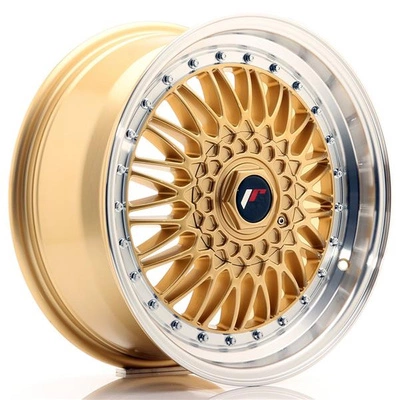 FELGI JAPAN RACING JR9 17x7.5 ET35 4x100/114 Gold w/Machined Lip