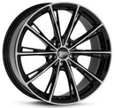 FELGI ADVANTI RACING PREDATOR 5x108 7.5x17 ET45 Black Polished