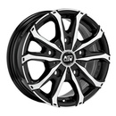 FELGI MSW 48 VAN 5x118 7.5x18 ET53 Gloss Black Full Polished