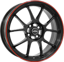 FELGI INTER ACTION PHOENIX 4x98 7x16 ET37 Gloss Black Red