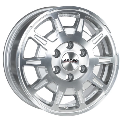 Felgi Arceo Stars LT1 6x130 6.5x16 ET62 Silver Diamond