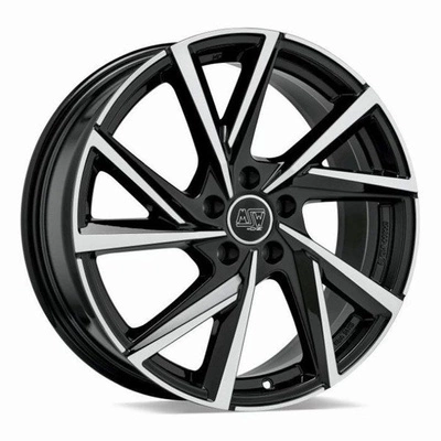 FELGI MSW 80-5 5x100 6.5x16 ET40 Gloss Black Full Polished