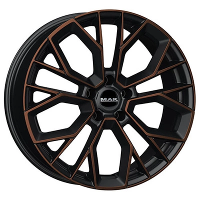 Felgi MAK STILO 5x112 8.5x21 ET40 Black & Bronze