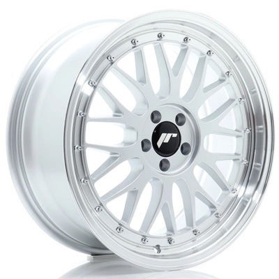 Felgi Japan Racing JR23 18x8.5 ET25 5x120 Hyper Silver w/Machined Lip