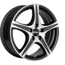 FELGI RONAL R56 5x108 6.5x16 ET50 Matt Black Front Diamond Cut