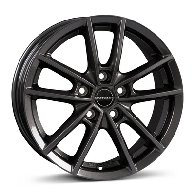 Felgi Borbet W 5x114.3 7x17 ET40 Mistral Anthracite Glossy