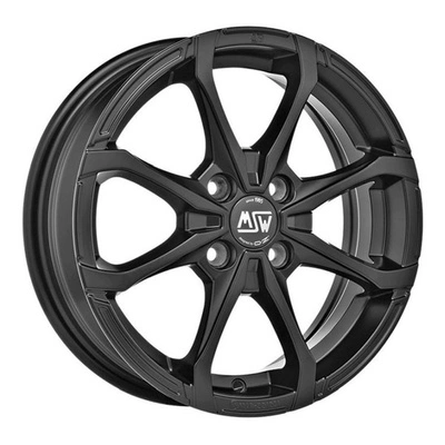 FELGI MSW X4 4x100 5x15 ET38 Matt Black