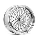 FELGI LENSO BSX 4x108 8.5x19 ET35 Silver Mirror Dish