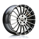 Felgi Avus AC-M03 4x100 7.5x18 ET36 Black Polished