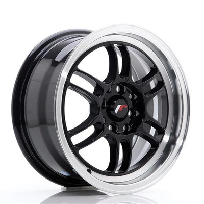 FELGI JAPAN RACING JR7 15x7 ET38 4x100/114 Gloss Black