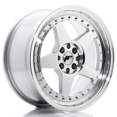 Felgi Japan Racing JR6 17x8 ET35 4x100/114 Silver Machined Face