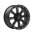 FELGI LENSO INTIMIDATOR 8 5x105 9.5x20 ET20 Matt Black Chamfer