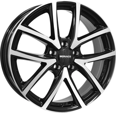 FELGI MONACO WHEELS CL2 5x100 6.5x16 ET40 Gloss Black Polished