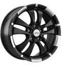 FELGI RONAL R59 5x100 7.5x18 ET35 Jetblack Matt Lip Diamond Cut