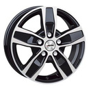 FELGI AUTEC QUANTRO 5x118 7.5x18 ET66 Black Polished