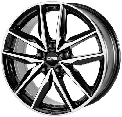 FELGI CMS C28 5x100 7.5x19 ET40 Diamond Black Gloss