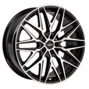 FELGI OXIGIN 25 OXCROSS 5x114.3 7.5x17 ET45 Black Full Polish