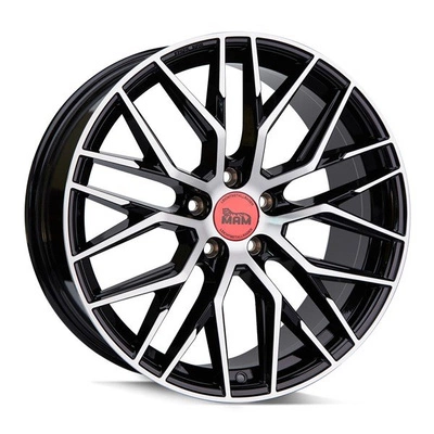 FELGI MAM RS4 8.5x20 5x120 ET35 Black Front Polish