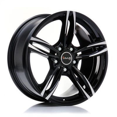 FELGI AVUS AC-MB3 5x120 8.5x18 ET47 BLACK POLISHED