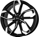 Felgi RC-Design RC34 5x100 6.5x16 ET40 Glossy Black Polished