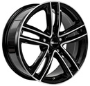 Felgi RC-Design RC27 5x100 6.5x16 ET40 Glossy Black Polished