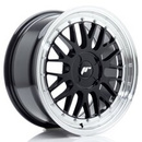 Felgi Japan Racing JR23 17x7.5 ET20-40 4H BLANK Gloss Black w/Machined Lip