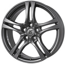 Felgi RC-Design RC26 5x100 7.5x18 ET45 Titan Metallic