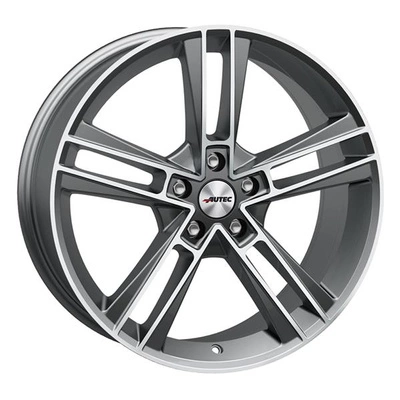 FELGI AUTEC RIAS 5x112 8.5x20 ET30 Titanium Silver Matt Polished