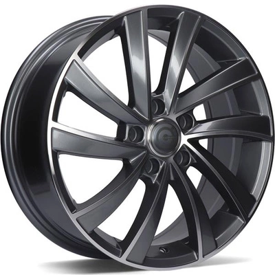 FELGI CARBONADO PRAGUE 5x112 6.5x16 ET43 Anthracite Front Polished