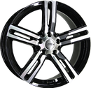 FELGI INTER ACTION KARGIN 5x118 6.5x16 ET45 Gloss Black Polished