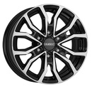 Felgi DEZENT KC DARK 6x139.7 7.5x18 ET45 Black Polished