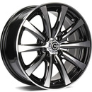 FELGI CARBONADO RAVEN 4x98/100 6x14 ET35 Black Front Polished