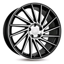 FELGI KESKIN KT17 5x108 8x18 ET45 Black Front Polish