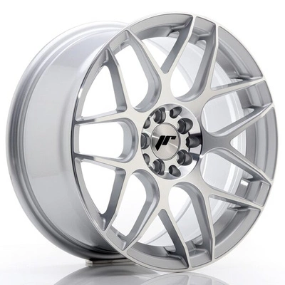 Felgi Japan Racing JR18 17x8 ET35 4x100/114 Silver Machined Face