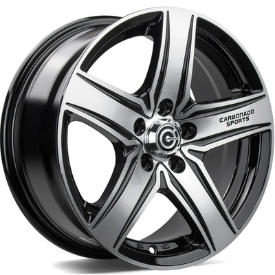 FELGI CARBONADO GTR SPORTS 1 5x118 7x16 ET40 Black Front Polished