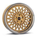 FELGI BORBET B 5x120 8x18 ET35 Gold Rim Polished