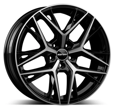 FELGI GMP ITALIA LUNICA 5x110 8.5x20 ET31 Black Diamond