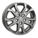 FELGI AUTEC KISO 5x120 6.5x16 ET60 Titanium Silver