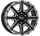 FELGI DOTZ 4X4 KALAHARI DARK 6x139.7 8x18 ET34 Black Polished