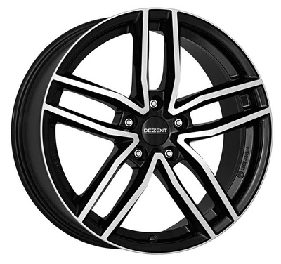 FELGI DEZENT TR DARK 5x100 6.5x16 ET40 Black Polished