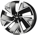 Felgi CMS C32-AERO 5x120 7.5x18 ET50 Diamond Black Gloss