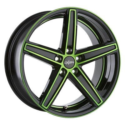 FELGI OXIGIN 18 CONCAVE 5x112 10x22 ET20 Neon Green Polish